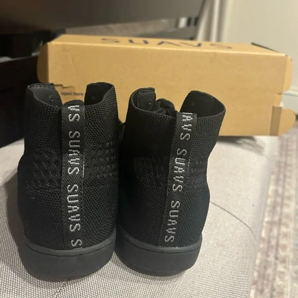 SUAVS women Black High-Top Shoes - BRAND NEW - Picture 4 of 11